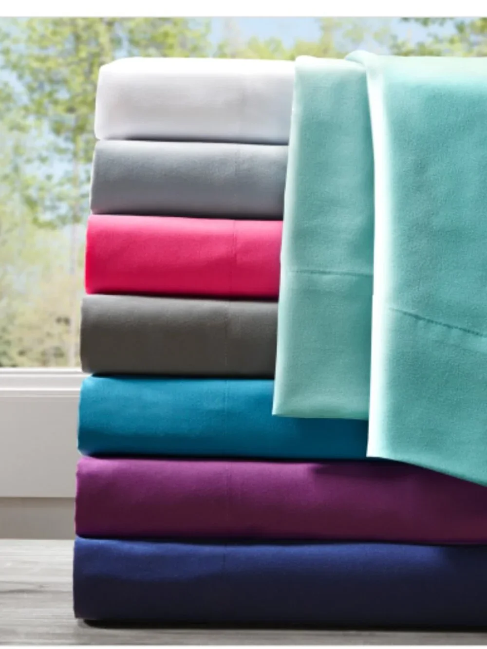 Microfiber All Season Soft Touch Sheet Set Comfort Classics Queen Charcoal